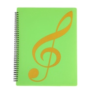 Multicolor A4 Music Score Folder 40/60 Pages Piano Music Book Printed Logo Customizable Musician Gif