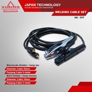PAKET SET tang las & tang masa & kabel 5meter stang las listrik - 2 m