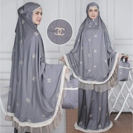 Mukena Premium Cnl Ash