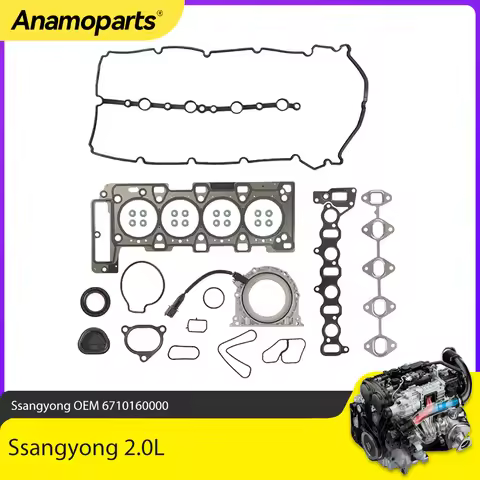 Engine Parts Full Head Gasket Set Fit 2.0 L T For Ssangyong Korando C Diesel Actyon Sport 2.0L 2010-