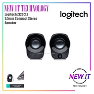 Logitech Compact Stereo Speaker Z120&Z121&S150 with 3.5mm Audio Input USB Powered,Cable Management&P