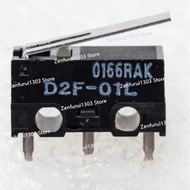 Ten mouse microswitches suitable for  namely D2F-01F-3-7,01 01L, 01FL, 01FL3, 01- d3, 01L3, 01F-T an