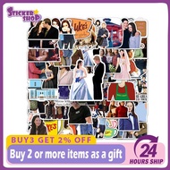 51pcs American TV Show Gilmore Girls Sticker DIY Laptop Cup Refrigerator Luggage Guitar Car Sticker