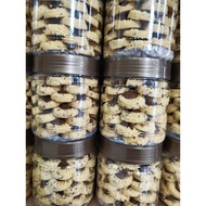 biskut tart nutella cookies