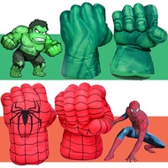 Spider-man The Hulk Fists Kids Gloves Soft Plush Boxing Costume Cosplay Dolls for Boys Girls