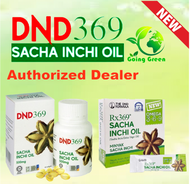 DND369 RX369 NF369 Sacha Inchi Oil 500mgx60 Softgel Dr. Noordin Darus DND 369 Zemvelo