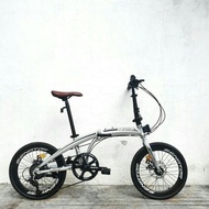 Sepeda Lipat Folding Bike Sepeda Lipat Dewasa Alloy 8 Speed