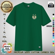 NBA MILWAUKEE BUCKS T-SHIRT - 7 SIZES 12 COLORS