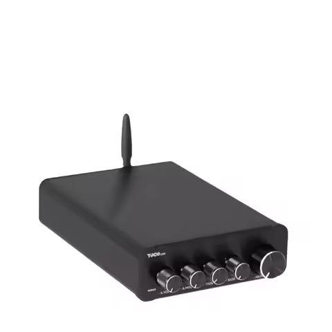 D3S dual-core TPA3255 high-power 2.1 digital HIFI amplifier with QCC3034 Bluetooth 5.4 decoding and
