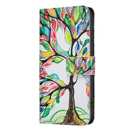 For Samsung Galaxy S25/S25Plus/S25Ultra/S25Edge/S24/S24Plus/S24Ultra/S24FE Painted Magnetic Wallet L