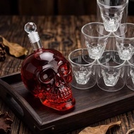 Crystal Head Vodka Bottle Skull Head Bottles Creative Gothic Wine Vodka Decanter 125/350/550/1000ML