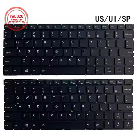 US/UI/SP Laptop Keyboard For Lenovo 710S-13ISK 710S-13IKB 710-13ISK 510S-13ISK 510S-13IKB XiaoXin Ai