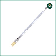 1Pc 37cm 5 Section Telescopic Stainless Steel AM FM Radio Universal Antenna