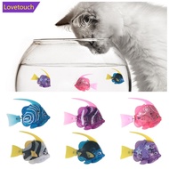 LOVETOUCH Electric Fish Cat Interactive Toy with Light Swimming Robot Fish Toy Pet Playing Toys E2Z6