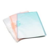 [CHL] A3 Candy Color Transparent Folder A3 A3 A3 A3 Data Book Test Coupon Storage 10~40 Pages Free S