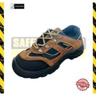Men Safety Shoes Boot Low Cut Brown Safety Jogger S92-9906