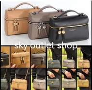 💯🗽✈️🧾正貨有單可面交Tory Burch ROMY SLIM TOPHANDLE新款盒子袋荔枝紋牛皮,容量比想像中大,放手機鑰匙都沒問題手提斜背都好看size:19×12×6cm,美加團購直送，吊