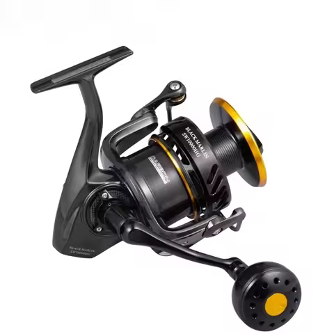 Lurekiller 25-35kg 4000-10000 9+1BB Full Metal Spinning Jigging and Popping Reel High-Drag Power for