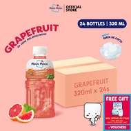 Mogu Mogu Grapefruit Nata de Coco Juice Drink 320ml x 24 bottles
