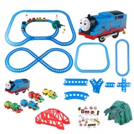 Set 54pcs Thomas the Train Toys Electric Alloy Magnetic Cars with Multiple Tracks combinations Puzzle Train Toys for Kids
