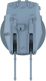 YZCG700370 1/700 Model Upgrades Parts Royal Navy 76mm /70 Mk VI Twin AA Gun