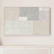 TV Cover, Anti-Dust TV Display Protector, TV Dust Cover Cloth for 32-85in, Machine Washable and Elas