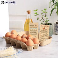 QUENNA 50 Pcs Farm Fresh Egg Handling Instruction Cards Double-Sided Printing Egg Cleaning Guide Was