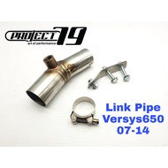 Project79 Kawasaki VERSYS650 2007-2014 Exhaust Slip On Piping Muffler Stainless Steel Project79 QPM0