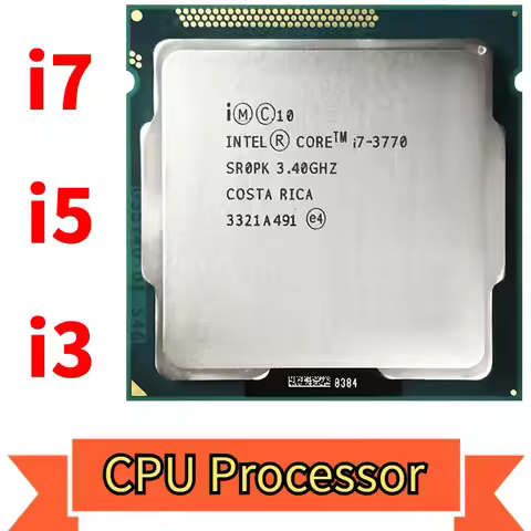 Intel Core i7 3770k 3.4GHz 8M 5.0GT/s LGA 1155 i5 - 2300 2500 K 3570 4430 4590. 3470 3770 SR0PK CPU 
