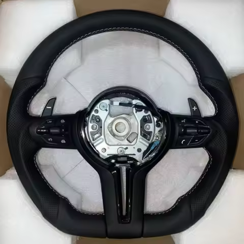 In Stock Leather Car Steering Wheel For BMW F30 F10 F15 F36 F20 F22 F25 F32 M3 M5 E46 E60 E70 E90 E9