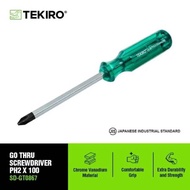 TEKIRO Original PH2 x 100 Plus Impact Screwdriver PH2 x 100mm Plus Screwdriver/ PH2 x 125 mm/ PH2 x 
