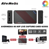 AverMedia GC553 4K 60P Live Gamer ULTRA Capture Card