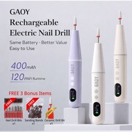 Gaoy Portable Electric Nail File Drill Grinder Nail Polisher Portable Nail Tool Mini Nail Art Drill 