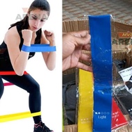 Resistance Band Loop Tension Rope Fitness resistance loop biru