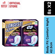 Sofy Body Fit Comfort Night 42cm 8S X2