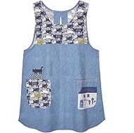 Kusuguru Japan 247023 Ms. Matilda Apron, Blue, M - L