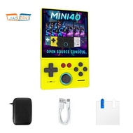 MINI40 4.0Inch Retro Game Console Open Source Linux System 22000+ Games Support 30+ Emulators with 1