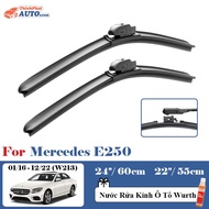 Mercedes E250 (2010 to 2023) Genuine Silicone Wipers