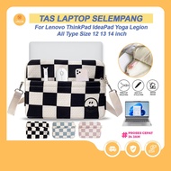 UNGU Laptop Sling Bag Lenovo Thinkpad Ideapad Slim 3i Flex 5 Thinkbook Yoga Lite Legion Long Strap P