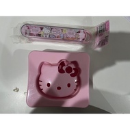 Kitty Spoon Fork Chopsticks Set/Bread Cutter