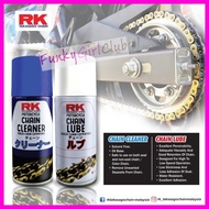 RK TAKASAGO CHAIN LUBE & CHAIN CLEANER RKM 100ml