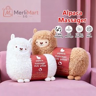 MiniMart SG  Ready Stocks Japanese Electric Alpaca Warm Massager Pillow Cushion Massage Cute Gift Id