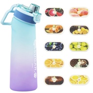 Water Bottle Accessories 0 Candy 0 Calories Fragrance Cup with Fruit Play Ring tritan Material Water