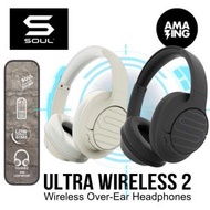 SOUL - ULTRA WIRELESS 2 頭戴式無線藍牙耳機 黑色 BLACK