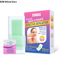 【现货】Sumax Mini Wax Strip Hair Removal Wax Strip 贴心便携除毛贴 适合敏感肌肤 Wax Paper Hair Remover 轻松去除多余体毛 适合腋下腿