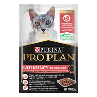 PRO PLAN - PURINA® PRO PLAN® 成貓美毛亮麗配方 - 醬汁三文魚 (85g) 貓濕糧 143395