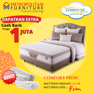 Kasur Springbed Comforta Comfort Pedic Full Set Spring Bed