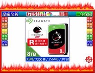 【GT電通】Seagate ST8000VN004 那嘶狼 (8TB/3.5吋) NAS專用硬碟機-下標問台南門市庫存
