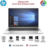 HP Elitebook 840 G7 26H42US 14"FHD Laptop Intel® Core™ i7-10810U 32GB 512GB SSD Intel W11P (Display 