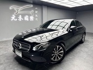 2018 W213 M-Benz E-Class Sedan E200 Avantgarde 2.0 汽油 耀石黑